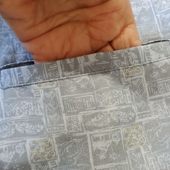 Mens, fabulous short sleeves shirt by Weatherproof. Blue design‎ size XL.… - Picture 7 of 11